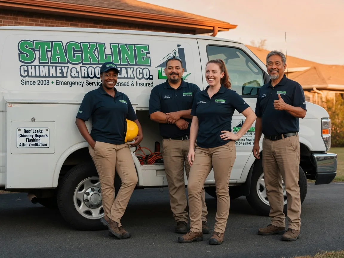 Chimney flashing repair company in Holton, MI